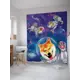 Шторка для ванной Собаки в космосе 180x200 см sc_49602
