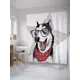 Штора для ванной JoyArty Кто тут звезда?, 180x200 см