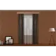 Штора на шторной ленте Eleganta Joy 280х270 см цвет венге