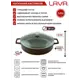 Кастрюля 3.51 л Lava lv y st 28 k3 p с крышкой чугун цвет фиолетовый
