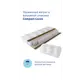 Матрас Strong Compact Cocos 80x200 см, независимый пружинный блок, односпальный, ортопедический, кокосовый