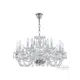 Люстра подвесная хрустальная 119/10+5/240 Ni Bohemia Ivele Crystal Тип С