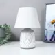 Настольная лампа RISALUX 6250866 16528 F761TT-1368 цвет белый