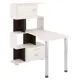 Компьютерный стол Мэрдэс СЛ-5-4СТ-2+БД+БЯ КВКК 75x139.50x118.20 см ЛДСП цвет венге/бежево-белый