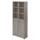 Полка Мэрдэс ПУ-30-4 Н 89.40x213.10x30 см нагрузка на полку 40 кг ЛДСП цвет серый дуб