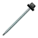 Саморезы кровельные с буром Daxmer оцинкованные 4.8x64 50 шт. цвет серый