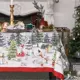 Скатерть "Этель" Праздник в лесу 147x220 см 100% хлопок саржа 190гр/м2