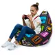Мягкое кресло-мешок Mypuff bm_383 XL Компакт, хлопок, плей
