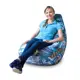 Мягкое кресло-мешок Mypuff b_394 XXXL Стандарт, большой хлопок, знакомый рим