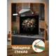 Защитный экран Borntoprint Букет 60x50x0.4 см закаленное стекло цвет прозрачный