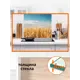 Защитный экран Borntoprint Золотая рожь 60x60x0.4 см закаленное стекло цвет прозрачный