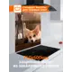 Защитный экран Borntoprint Пёс 60x75x0.4 см закаленное стекло цвет прозрачный