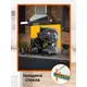 Защитный экран Borntoprint Серый кот 60x55x0.4 см закаленное стекло цвет серый/желтый