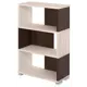 Стеллаж Мэрдэ СБ-10/3 КВ с 70x109.5x30 см ЛДСП цвет венге/бежево-белый нагрузка на полку до 40 кг