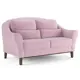 Диван Лион Монреаль 186x100x105 см велюр цвет розовый