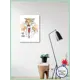 Картина без обрамления Woozzee "Тигр в костюме" 40x30 см