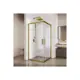 Душевой уголок Creto 128-DEO-75-75-200-CLN-6BR квадрат 75x75см бронза профиль эффект стекла прозрачный