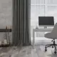 Штора на ленте Adelina 200x280 см цвет черно-белый