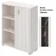 Полка Мэрдэс ПУ-50-2-ФС К 89.40x109.60x30 см нагрузка до 40 кг ЛДСП цвет бежево-белый