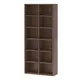 Стеллаж Мэрдэс СУ(ш2в2) Ш шамони-Ч 96x216x34 см нагрузка до 40 кг ЛДСП цвет коричневый