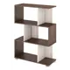 Стеллаж Мэрдэс СЛ-5-3 ШК-Ч 75x106x28 см нагрузка до 40 кг ЛДСП цвет коричневый,бежево-белый