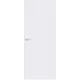 Дверь межкомнатная глухая Invisible 80x200 см правая под покраску (с замком)