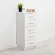 Комод Letta 35x89x35.4 см 5 ящиков ЛДСП цвет белый 2997