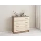 Комод Тэкс 4 ящика 82x81x43 см ЛДСП цвет ясень