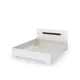 Кровать Валирия 032 164x84.4x206.4 см цвет белый глянец