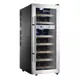 Винный шкаф Kitfort 34x81.60x50.40 см 21 бутылка металл цвет черный