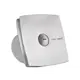 Вентилятор вытяжной Cata X-MART 12 Matic Inox Timer D118 мм 40 дБ 190 м³/ч с таймером цвет серебро