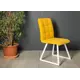 Стул Levmar alcor s64/vl1 90x44x43 см велюр цвет желтый