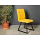 Стул Levmar alcor vl1 (r) 90x44x43 см велюр цвет желтый