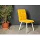Стул Levmar mira s64/vl1 90x44x43 см велюр цвет желтый
