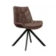 Стул Levmar atlas brown 90x44x54 см ткань цвет коричневый
