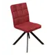 Стул Levmar vela red 90x44x43 см ткань цвет бордовый
