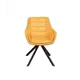 Стул Levmar orion gold (r) 90x44x59 см ткань цвет желтый
