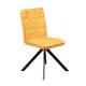 Стул Levmar vela gold (r) 90x44x43 см ткань цвет желтый