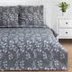 Комплект постельного белья Этель 7534034, семейный, поплин, цвет серый