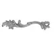 Мебельная ручка-скоба 1Marka 4519-128R Chrome 130 мм