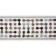 Бордюр текстильный для штор Mirtex XJL263-5 "Mirage" ширина 9 см длина 3.5 м