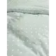Пододеяльник Сказка Николь 215x200 см, перкаль, цвет белый, серо-зеленый