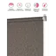 Рулонная штора Decofest Баунти 60x160 см цвет мокко