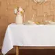 Скатерть на стол Этель Cozy прямоугольная 150x220 см цвет белый