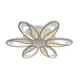 Люстра потолочная светодиодная MODERLI V10082-CL Biolo 30 м² холодный белый свет цвет белый