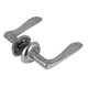 Дверные ручки Edson EDS-44H-R1, цвет матовый хром