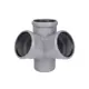 Крестовина угловая Ostendorf HTED 110/110/110x67°