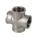 Крестовина RTP 1/2"x1/2" ВР латунь