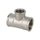 Тройник переходной RTP 1"x1/2"x1" ВР латунь