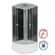 Душевая кабина Niagara Eco NG-7508-14 1/4 Круга высокий поддон 90x90см